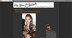 Desktop Screenshot of lipglosschicas.blogspot.com