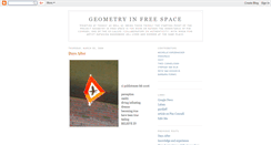 Desktop Screenshot of geometryinfreespace.blogspot.com