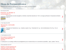 Tablet Screenshot of dicasdefarmacotecnica.blogspot.com