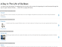 Tablet Screenshot of dabeansays.blogspot.com