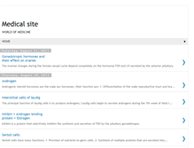 Tablet Screenshot of medical-site.blogspot.com