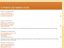 Tablet Screenshot of opontodeminhavista.blogspot.com