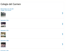 Tablet Screenshot of institutodelcarmen.blogspot.com