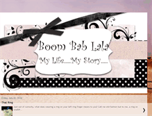 Tablet Screenshot of boombablala.blogspot.com