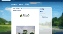Desktop Screenshot of camellacerritosdavao.blogspot.com