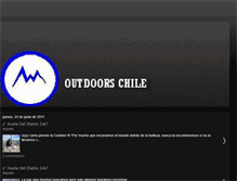 Tablet Screenshot of outdoors-chile.blogspot.com