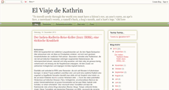 Desktop Screenshot of elviajedekathrin.blogspot.com