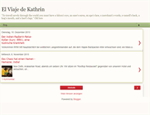 Tablet Screenshot of elviajedekathrin.blogspot.com