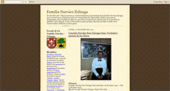 Desktop Screenshot of familianarvaezzuluaga.blogspot.com