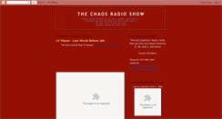 Desktop Screenshot of chaosradioshow.blogspot.com