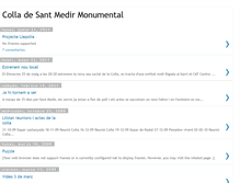 Tablet Screenshot of colla-de-sant-medir-monumental.blogspot.com