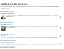 Tablet Screenshot of muslim-kaya.blogspot.com