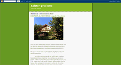 Desktop Screenshot of calatoriprinlume.blogspot.com