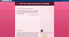 Desktop Screenshot of diyet100.blogspot.com