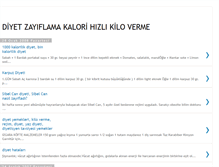 Tablet Screenshot of diyet100.blogspot.com