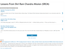 Tablet Screenshot of lessonsfromsrcm.blogspot.com