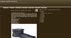 Desktop Screenshot of comprar-zapatillas-deportivas.blogspot.com