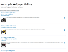 Tablet Screenshot of motorcycle-wallpaper-gallery.blogspot.com