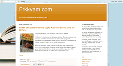 Desktop Screenshot of frkkvam.blogspot.com