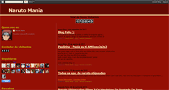 Desktop Screenshot of narutomania7.blogspot.com