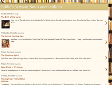 Tablet Screenshot of eddies-sermon-notes.blogspot.com