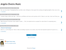 Tablet Screenshot of angelaowensmusic.blogspot.com