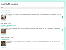 Tablet Screenshot of georgygdesign.blogspot.com