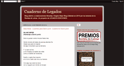 Desktop Screenshot of cuadernodelegados.blogspot.com