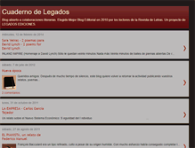 Tablet Screenshot of cuadernodelegados.blogspot.com