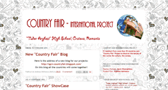 Desktop Screenshot of countryfairproject.blogspot.com