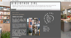 Desktop Screenshot of bibliothek-zirl.blogspot.com