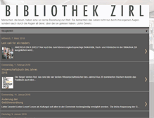 Tablet Screenshot of bibliothek-zirl.blogspot.com