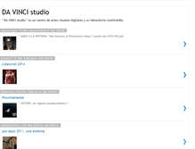 Tablet Screenshot of davincistudio.blogspot.com
