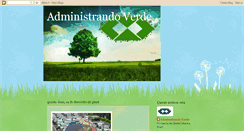 Desktop Screenshot of administrandoverde.blogspot.com