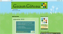 Desktop Screenshot of gazongateau.blogspot.com