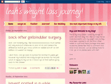 Tablet Screenshot of leahsweightlossjourney84.blogspot.com