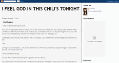 Desktop Screenshot of ifeelgodinthischilistonight.blogspot.com