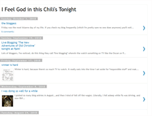 Tablet Screenshot of ifeelgodinthischilistonight.blogspot.com