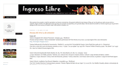 Desktop Screenshot of ingresolibreperu.blogspot.com