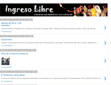 Tablet Screenshot of ingresolibreperu.blogspot.com