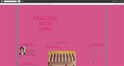 Desktop Screenshot of creatingwithgypsy.blogspot.com