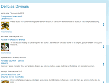 Tablet Screenshot of deliciasdivinais.blogspot.com