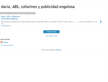 Tablet Screenshot of daciamentiras.blogspot.com
