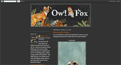 Desktop Screenshot of owlfox.blogspot.com