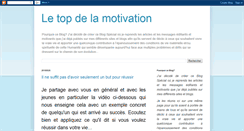 Desktop Screenshot of le-top-de-la-motivation.blogspot.com