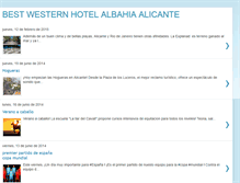 Tablet Screenshot of hotelalbahiaalicante.blogspot.com