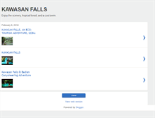 Tablet Screenshot of kawasanfalls.blogspot.com