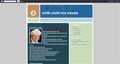 Desktop Screenshot of northsouthmixmasala.blogspot.com