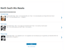 Tablet Screenshot of northsouthmixmasala.blogspot.com