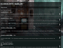 Tablet Screenshot of ecodocente-marlon.blogspot.com